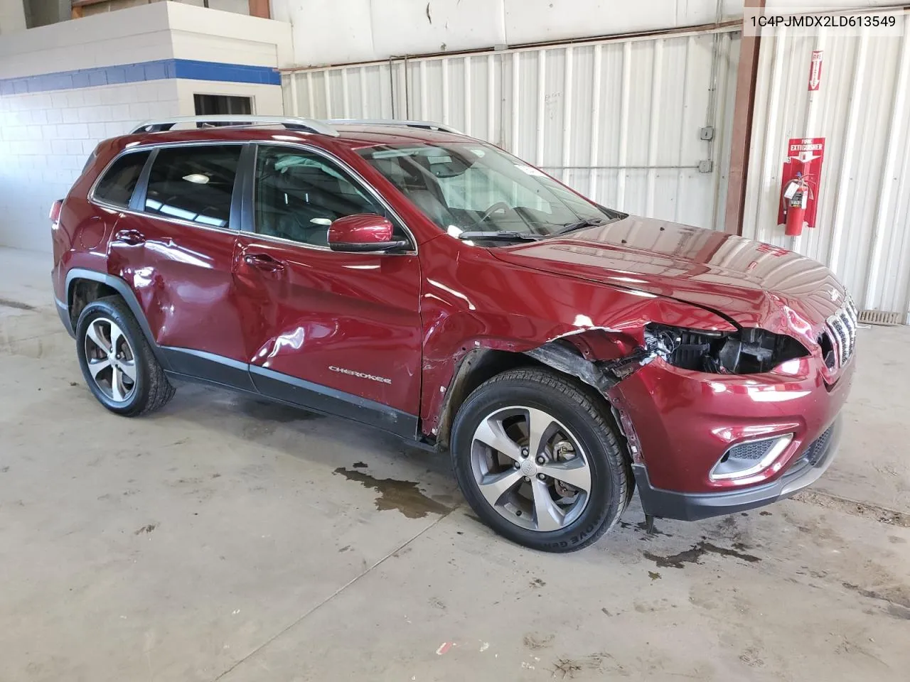 2020 Jeep Cherokee Limited VIN: 1C4PJMDX2LD613549 Lot: 79040704