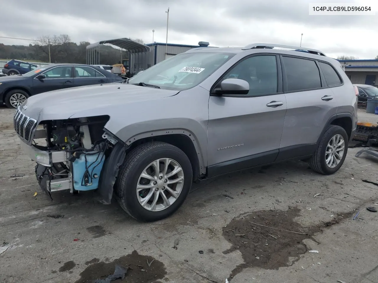 2020 Jeep Cherokee Latitude VIN: 1C4PJLCB9LD596054 Lot: 79074344