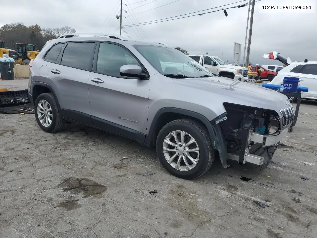 2020 Jeep Cherokee Latitude VIN: 1C4PJLCB9LD596054 Lot: 79074344