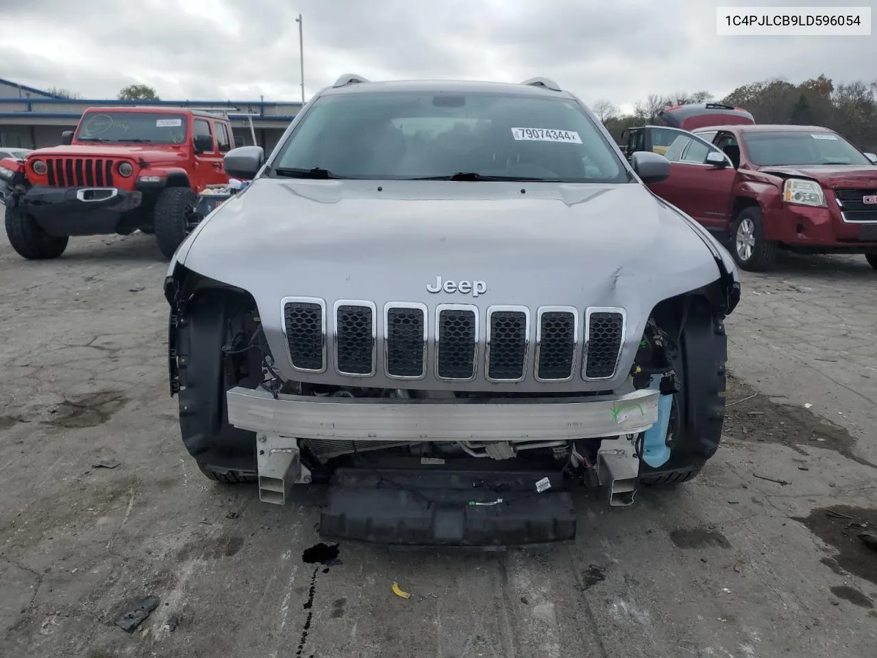 2020 Jeep Cherokee Latitude VIN: 1C4PJLCB9LD596054 Lot: 79074344