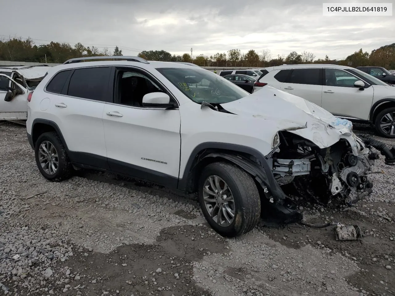 2020 Jeep Cherokee Latitude Plus VIN: 1C4PJLLB2LD641819 Lot: 79192284