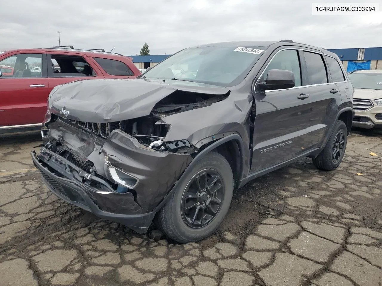 2020 Jeep Grand Cherokee Laredo VIN: 1C4RJFAG9LC303994 Lot: 79242944