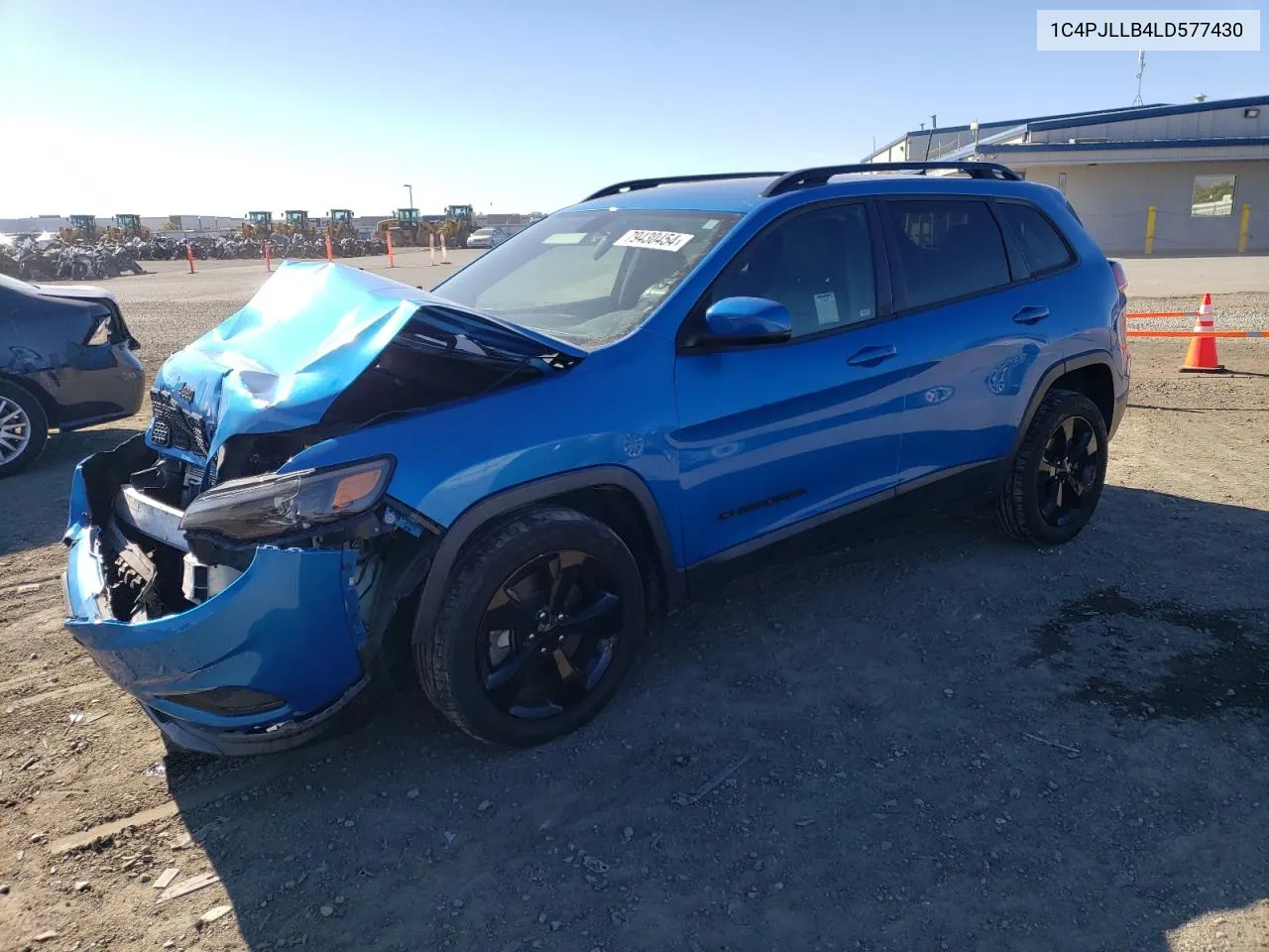 2020 Jeep Cherokee Latitude Plus VIN: 1C4PJLLB4LD577430 Lot: 79430454