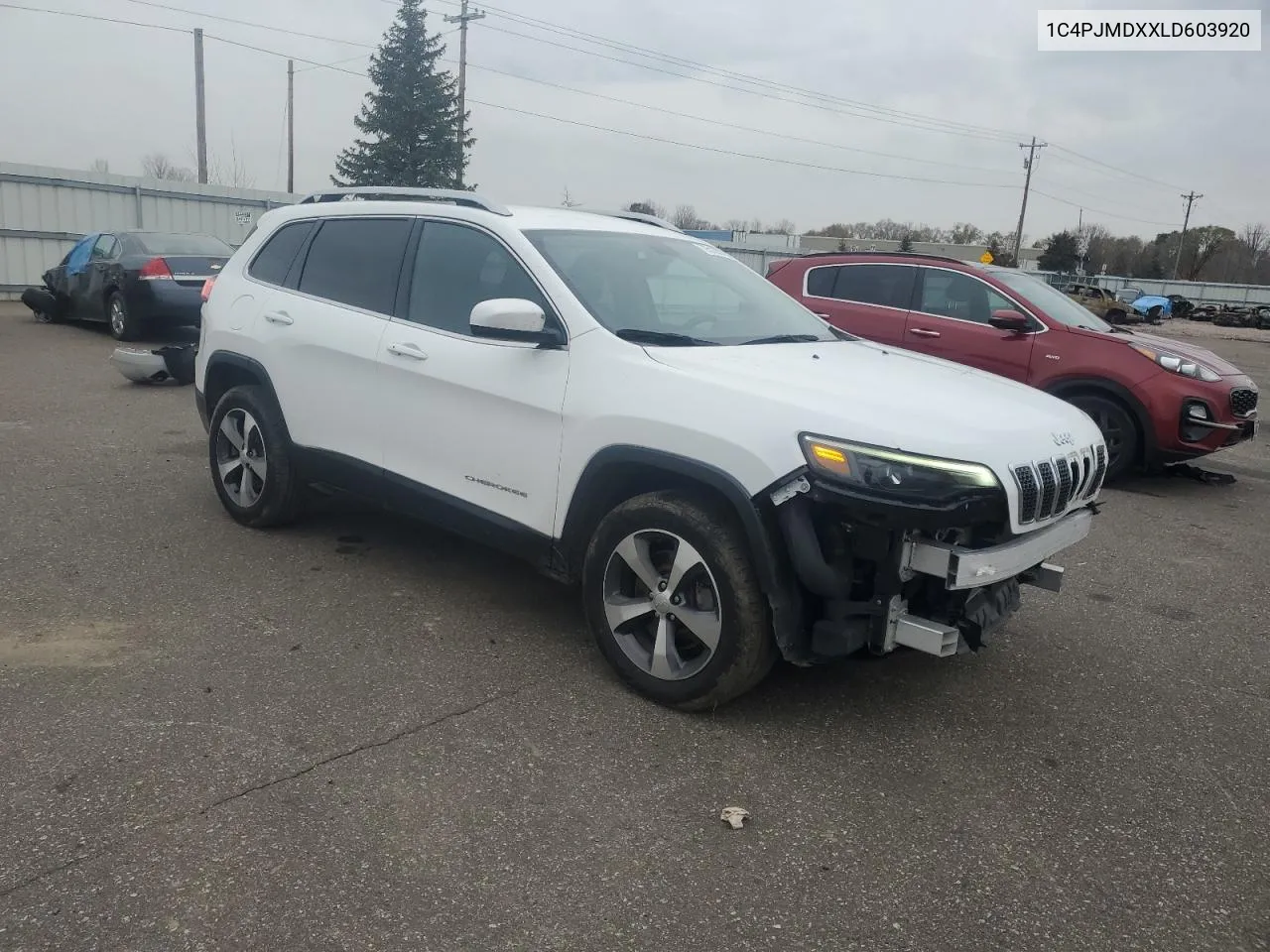 2020 Jeep Cherokee Limited VIN: 1C4PJMDXXLD603920 Lot: 79512994