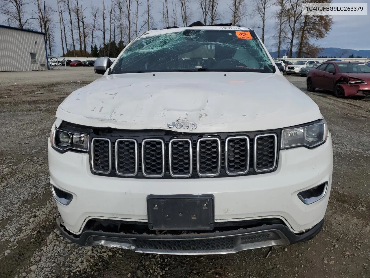 2020 Jeep Grand Cherokee Limited VIN: 1C4RJFBG9LC263379 Lot: 79576184