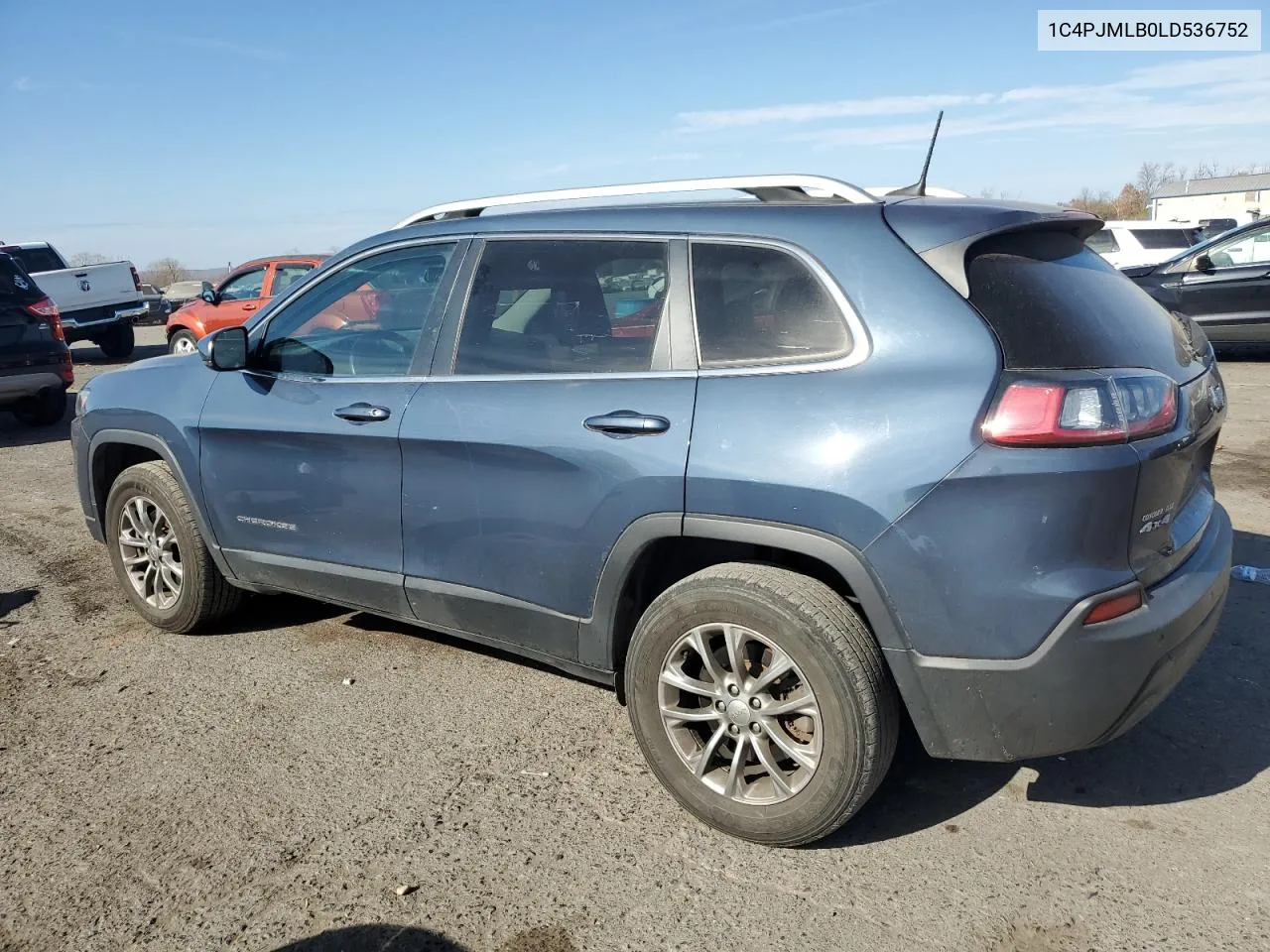 2020 Jeep Cherokee Latitude Plus VIN: 1C4PJMLB0LD536752 Lot: 79605684