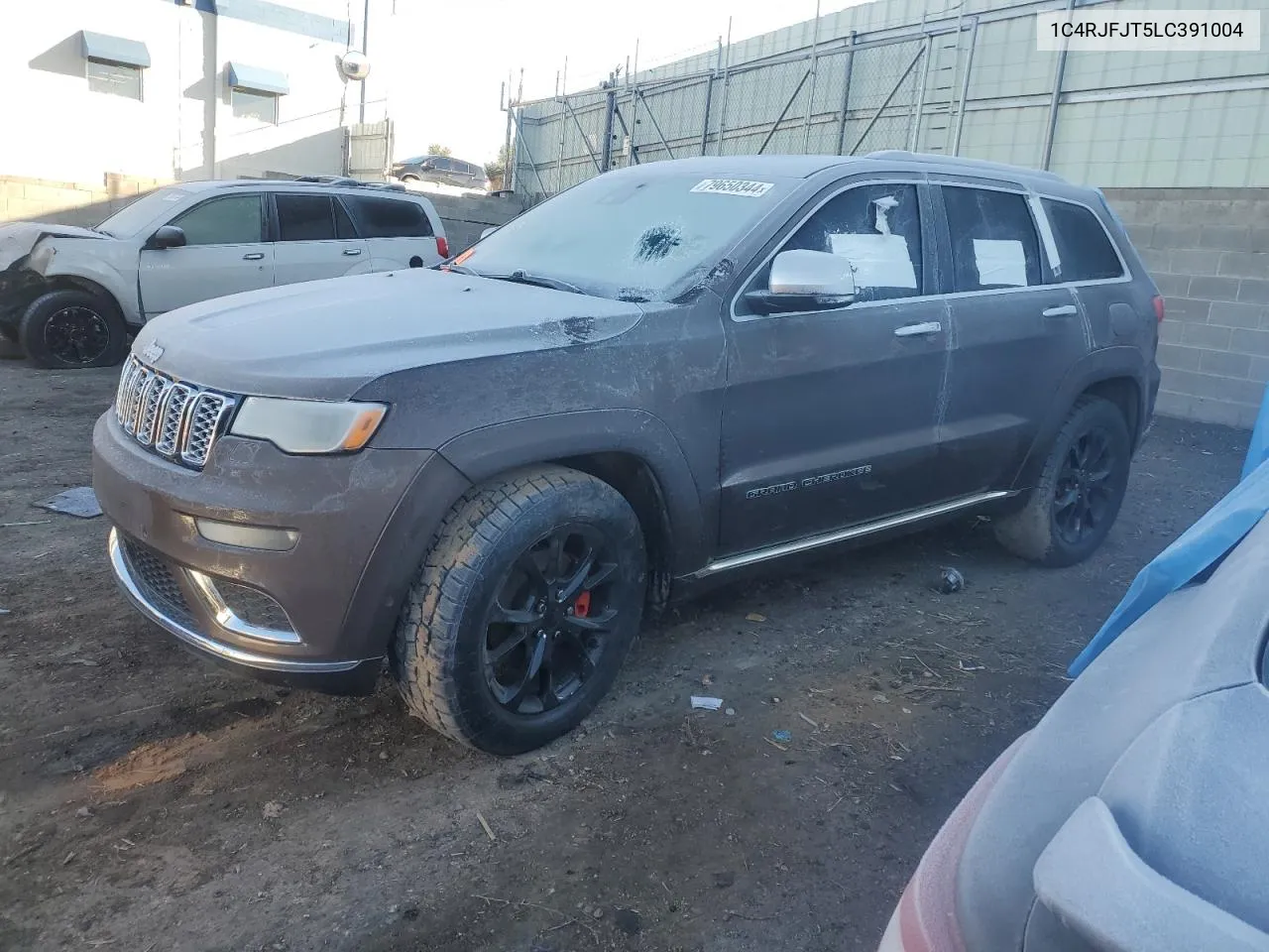 2020 Jeep Grand Cherokee Summit VIN: 1C4RJFJT5LC391004 Lot: 79650344