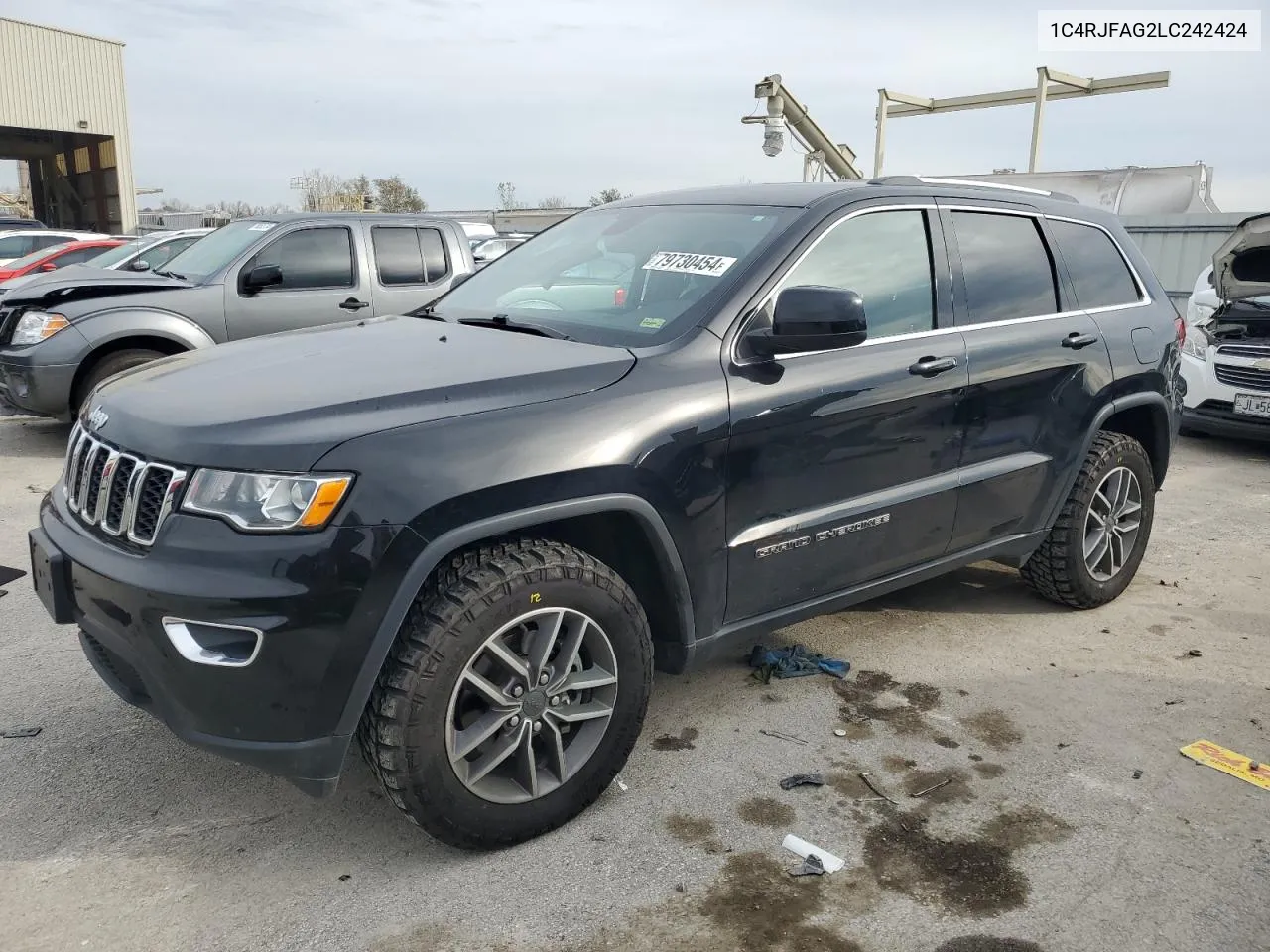 2020 Jeep Grand Cherokee Laredo VIN: 1C4RJFAG2LC242424 Lot: 79730454