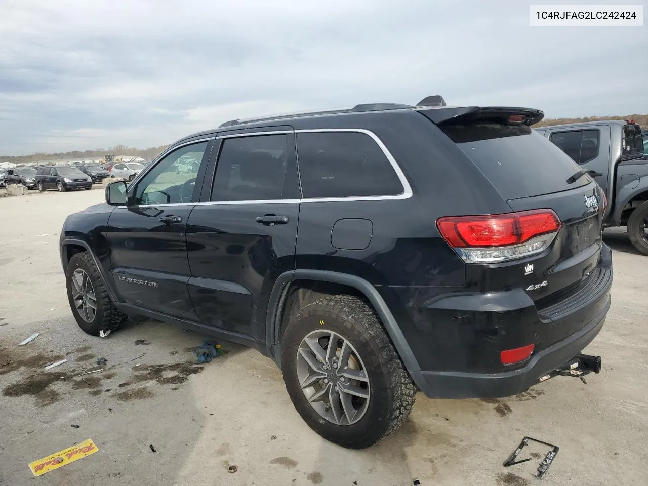 2020 Jeep Grand Cherokee Laredo VIN: 1C4RJFAG2LC242424 Lot: 79730454