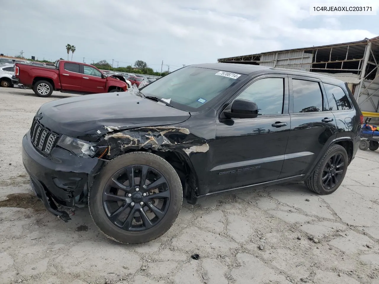 2020 Jeep Grand Cherokee Laredo VIN: 1C4RJEAGXLC203171 Lot: 79743594