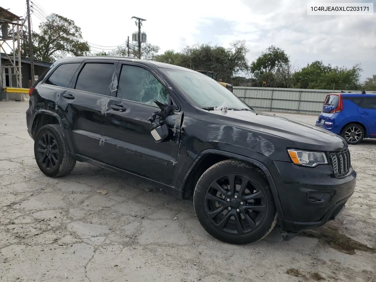 2020 Jeep Grand Cherokee Laredo VIN: 1C4RJEAGXLC203171 Lot: 79743594