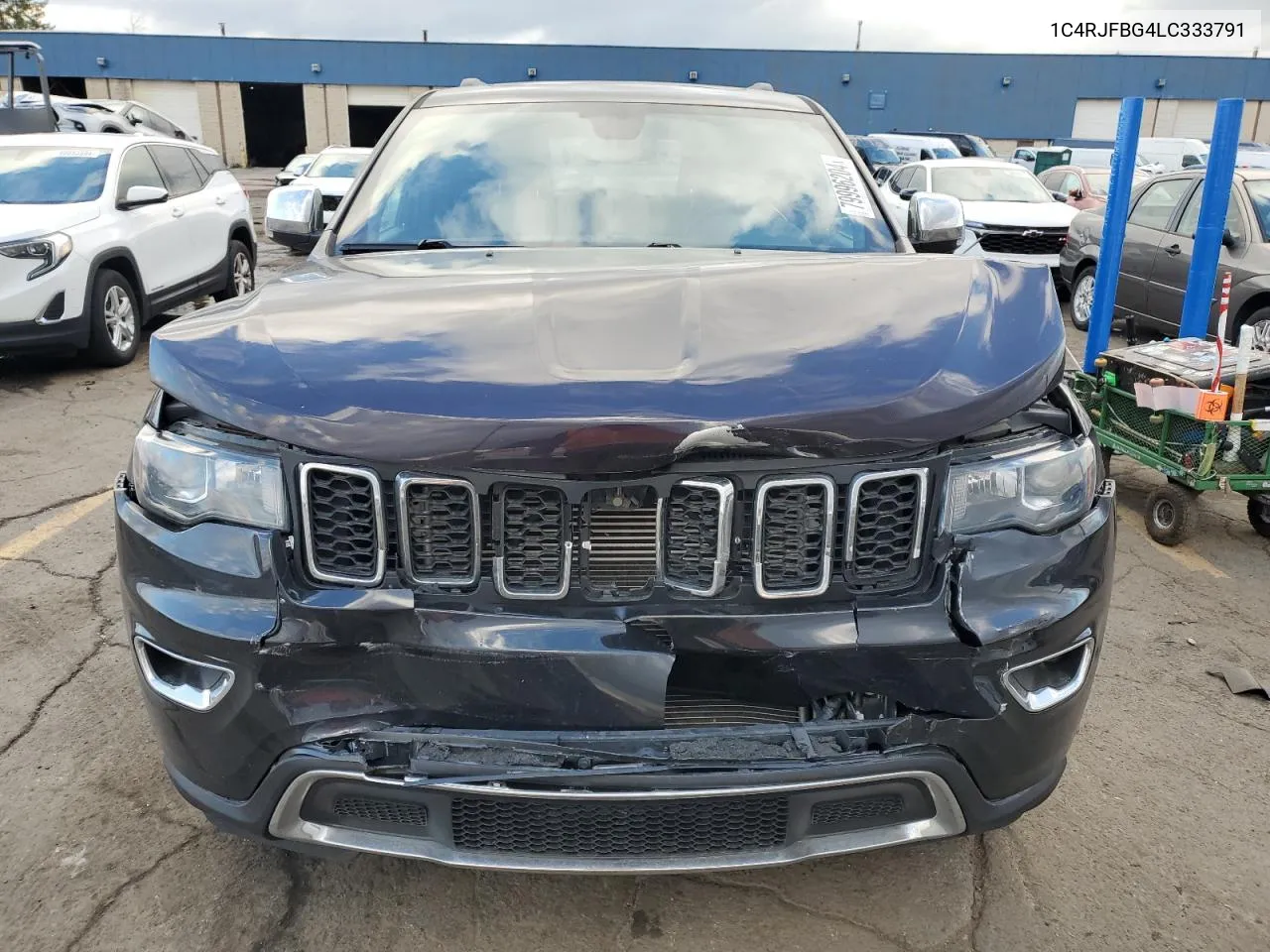 2020 Jeep Grand Cherokee Limited VIN: 1C4RJFBG4LC333791 Lot: 79996204