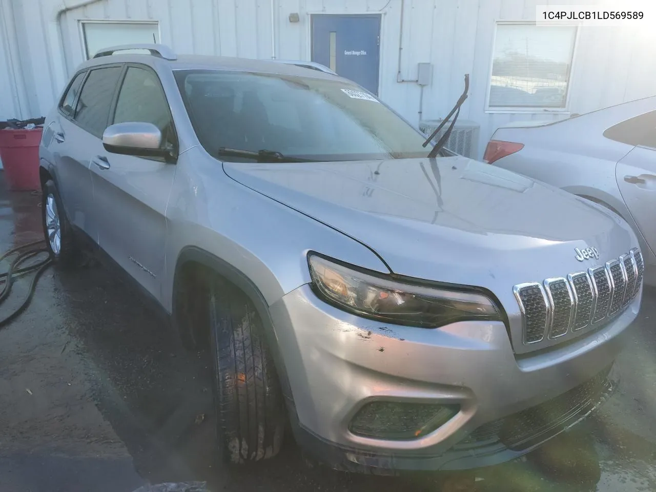 2020 Jeep Cherokee Latitude VIN: 1C4PJLCB1LD569589 Lot: 80027194