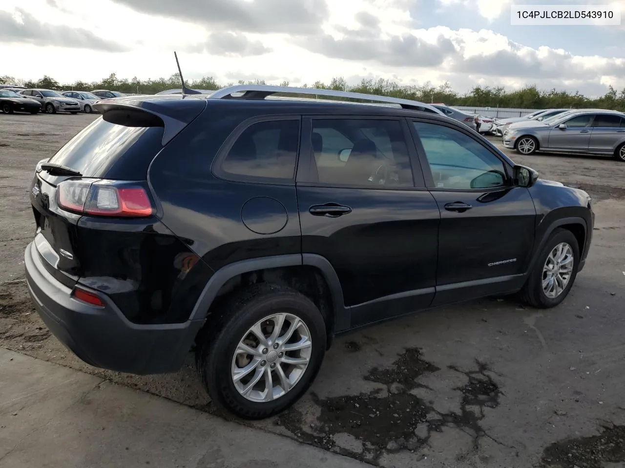 2020 Jeep Cherokee Latitude VIN: 1C4PJLCB2LD543910 Lot: 80496124