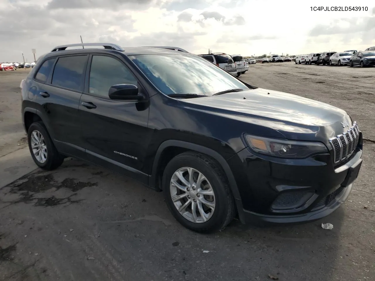 2020 Jeep Cherokee Latitude VIN: 1C4PJLCB2LD543910 Lot: 80496124