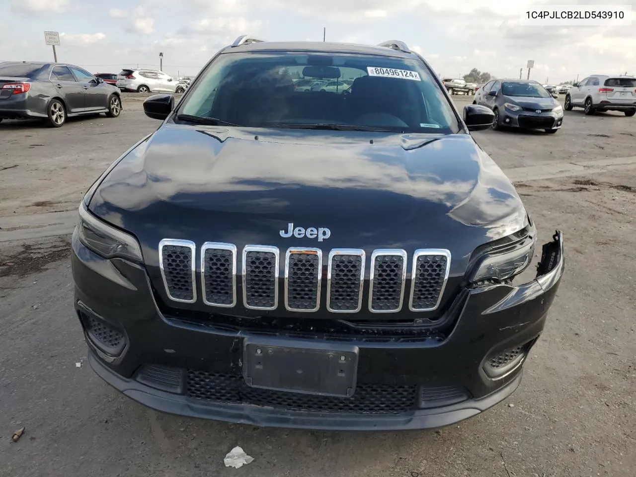 2020 Jeep Cherokee Latitude VIN: 1C4PJLCB2LD543910 Lot: 80496124