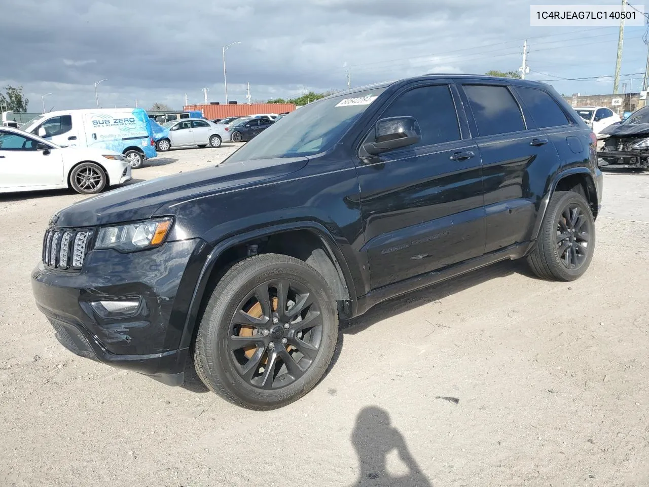 2020 Jeep Grand Cherokee Laredo VIN: 1C4RJEAG7LC140501 Lot: 80542284