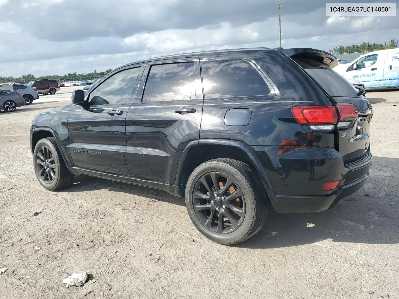 2020 Jeep Grand Cherokee Laredo VIN: 1C4RJEAG7LC140501 Lot: 80542284