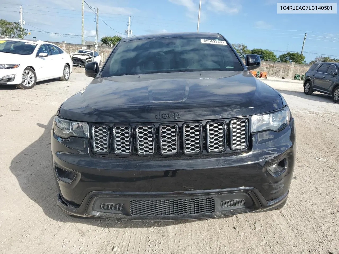 2020 Jeep Grand Cherokee Laredo VIN: 1C4RJEAG7LC140501 Lot: 80542284