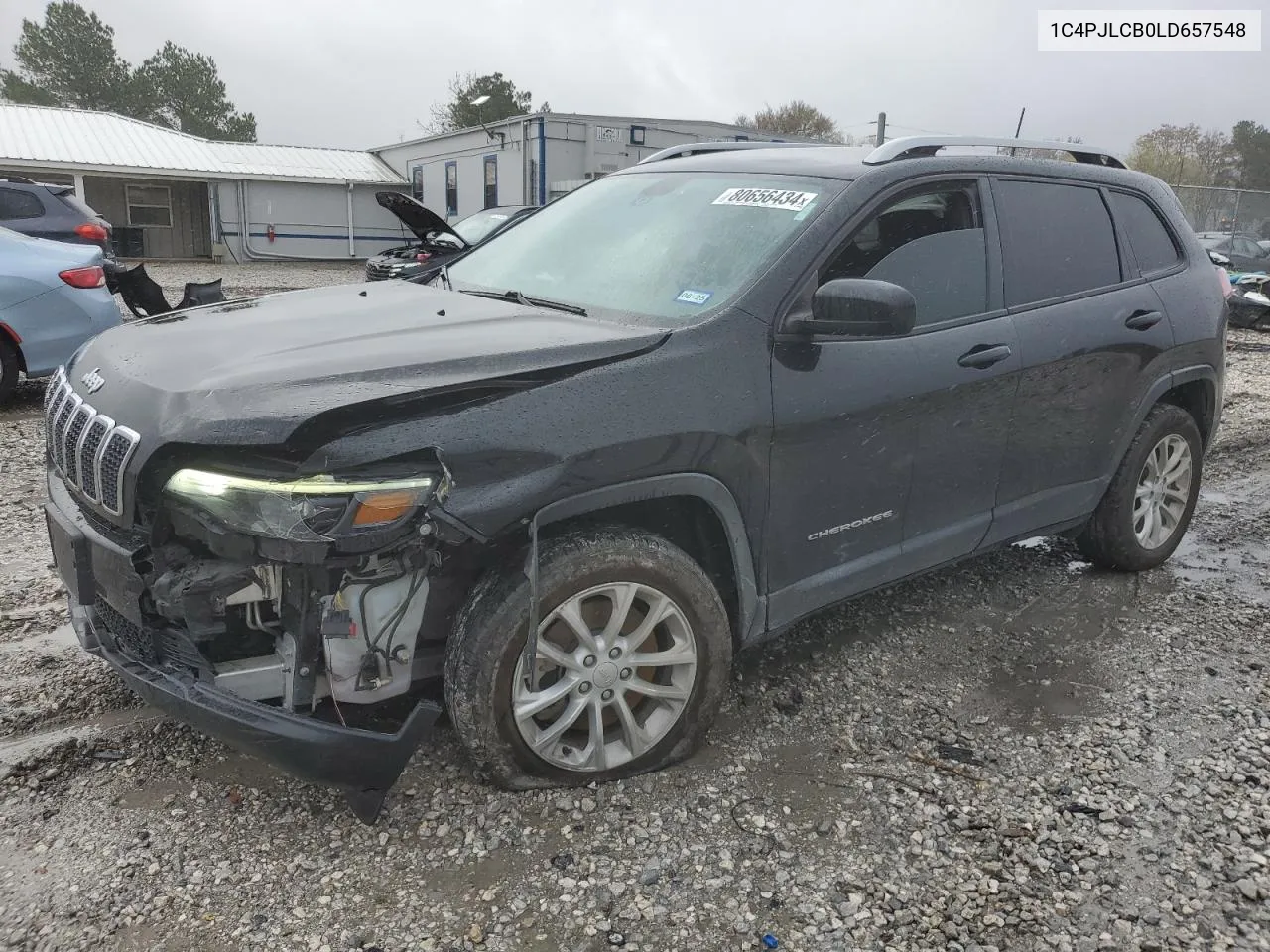 2020 Jeep Cherokee Latitude VIN: 1C4PJLCB0LD657548 Lot: 80656434