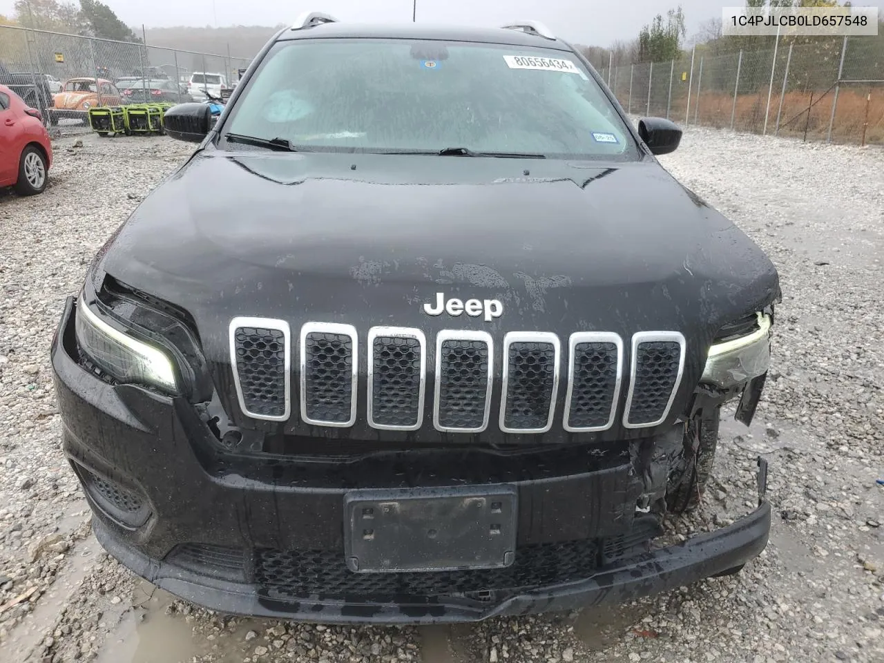 2020 Jeep Cherokee Latitude VIN: 1C4PJLCB0LD657548 Lot: 80656434