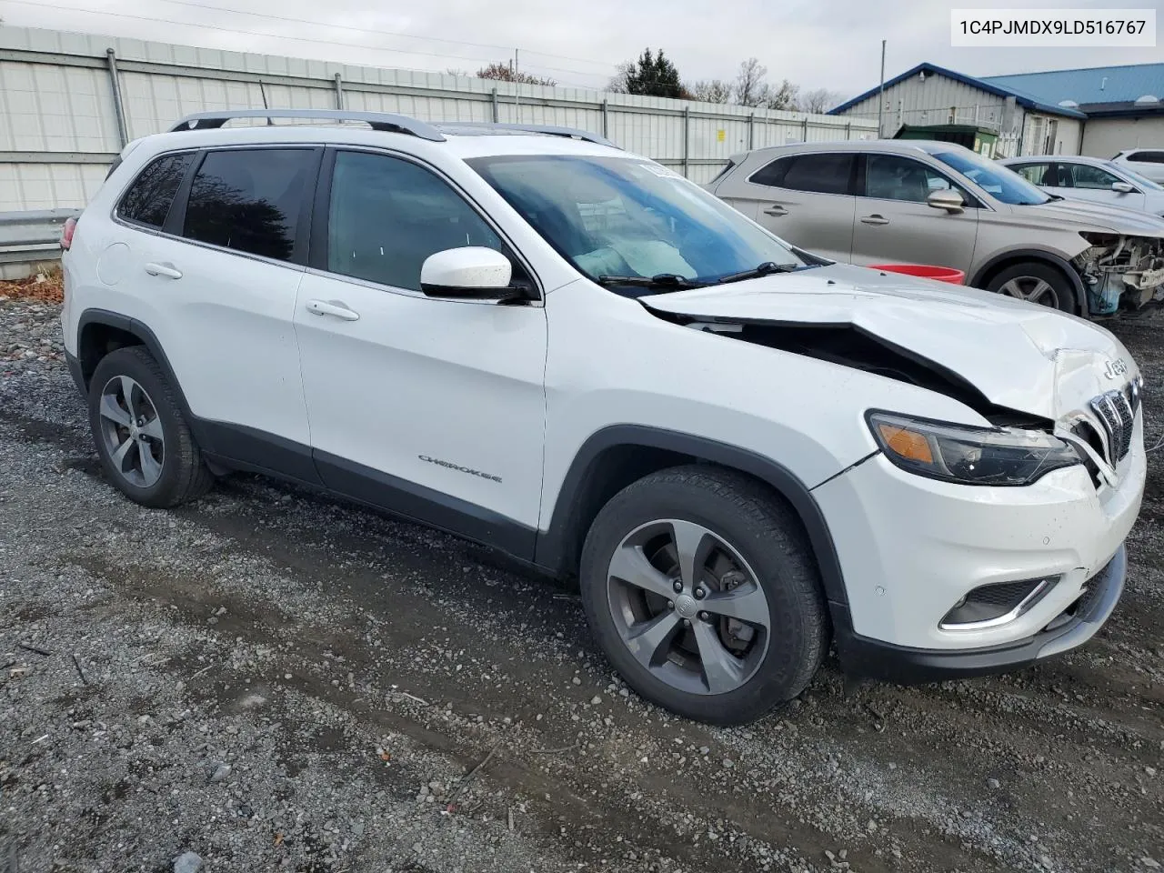 2020 Jeep Cherokee Limited VIN: 1C4PJMDX9LD516767 Lot: 80722994