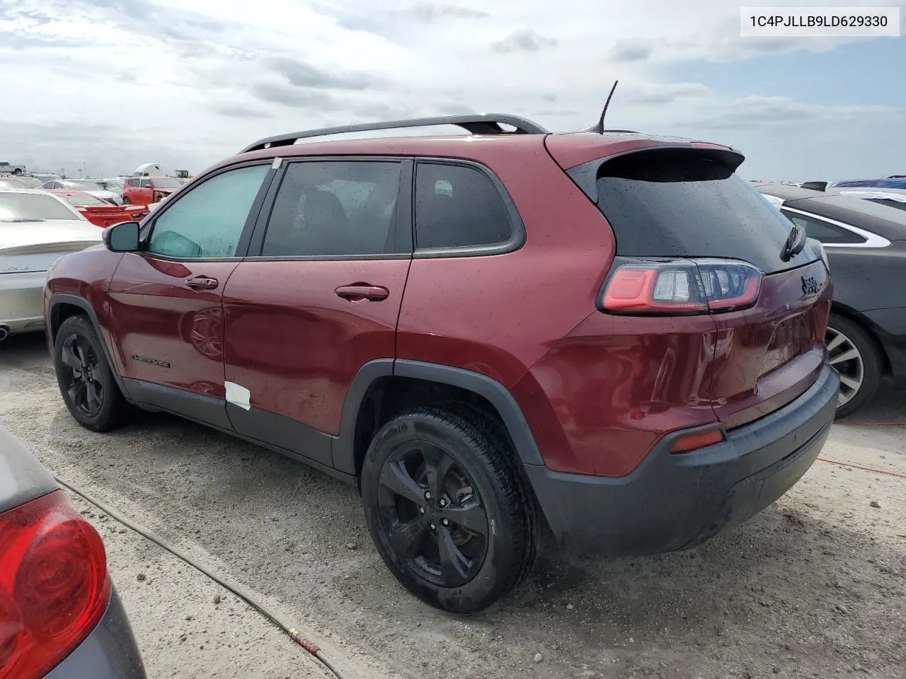 2020 Jeep Cherokee Latitude Plus VIN: 1C4PJLLB9LD629330 Lot: 80803284