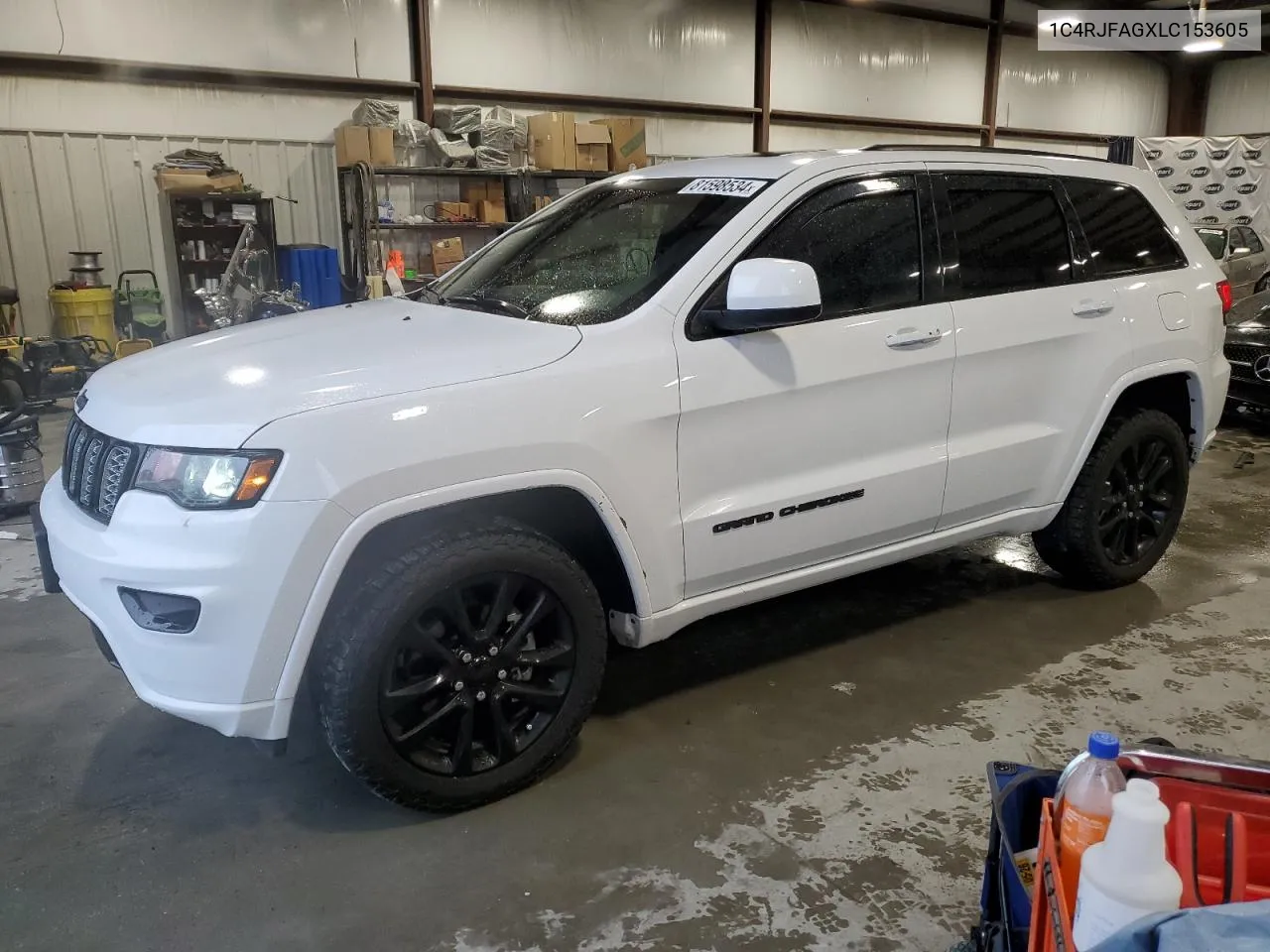 2020 Jeep Grand Cherokee Laredo VIN: 1C4RJFAGXLC153605 Lot: 81598534