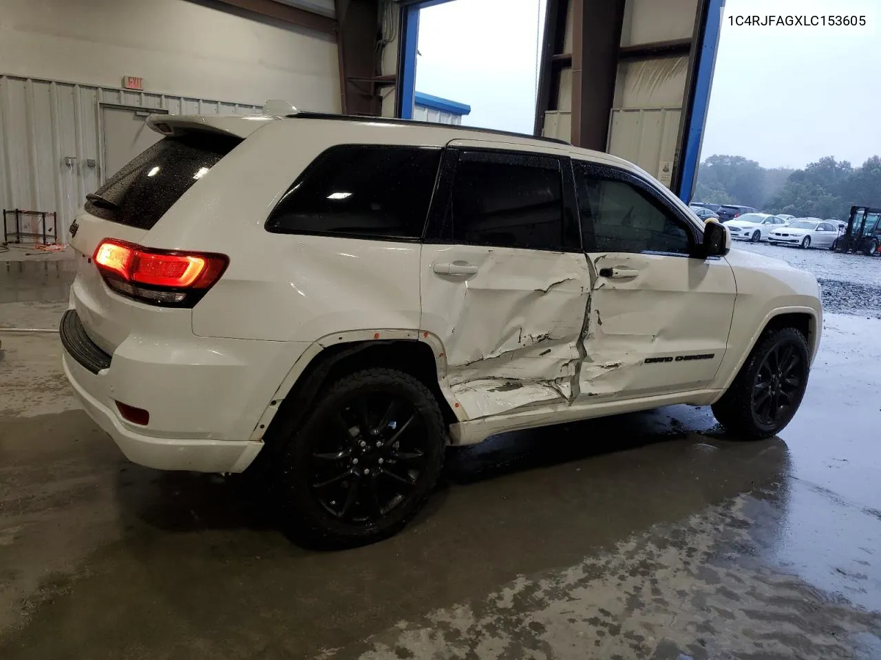 2020 Jeep Grand Cherokee Laredo VIN: 1C4RJFAGXLC153605 Lot: 81598534