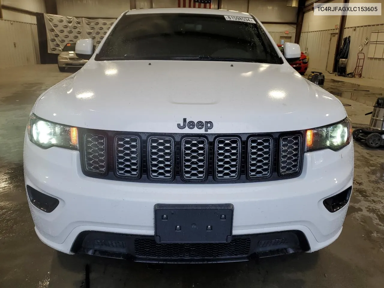 2020 Jeep Grand Cherokee Laredo VIN: 1C4RJFAGXLC153605 Lot: 81598534