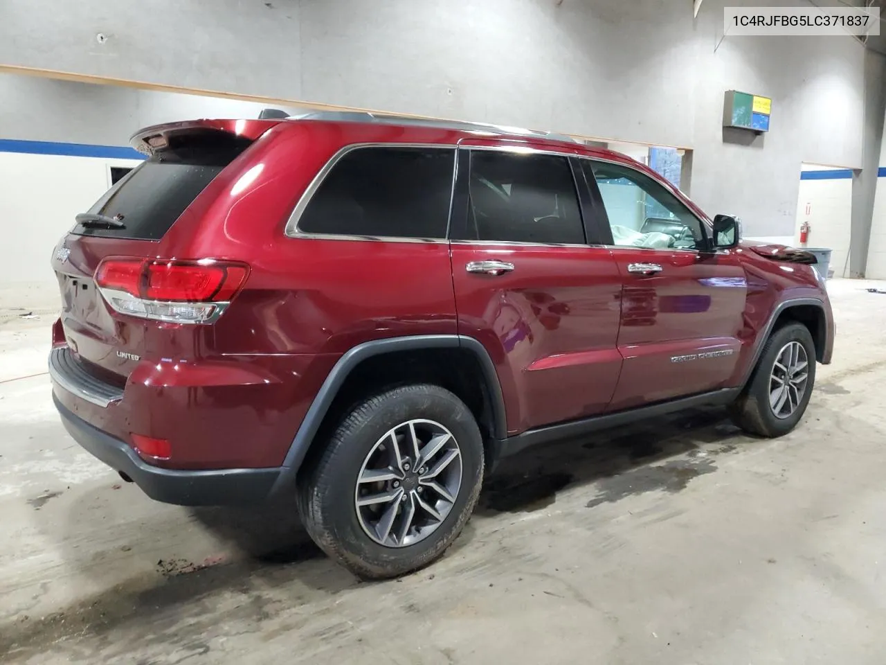 2020 Jeep Grand Cherokee Limited VIN: 1C4RJFBG5LC371837 Lot: 81714614