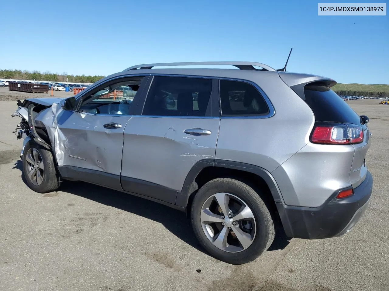 2021 Jeep Cherokee Limited VIN: 1C4PJMDX5MD138979 Lot: 50700114