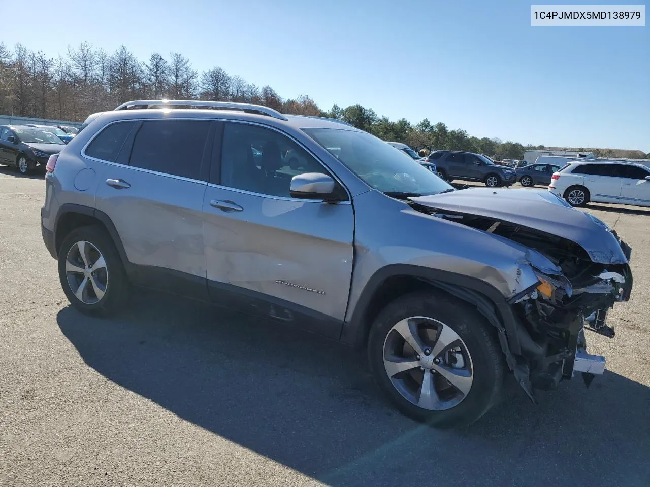 2021 Jeep Cherokee Limited VIN: 1C4PJMDX5MD138979 Lot: 50700114