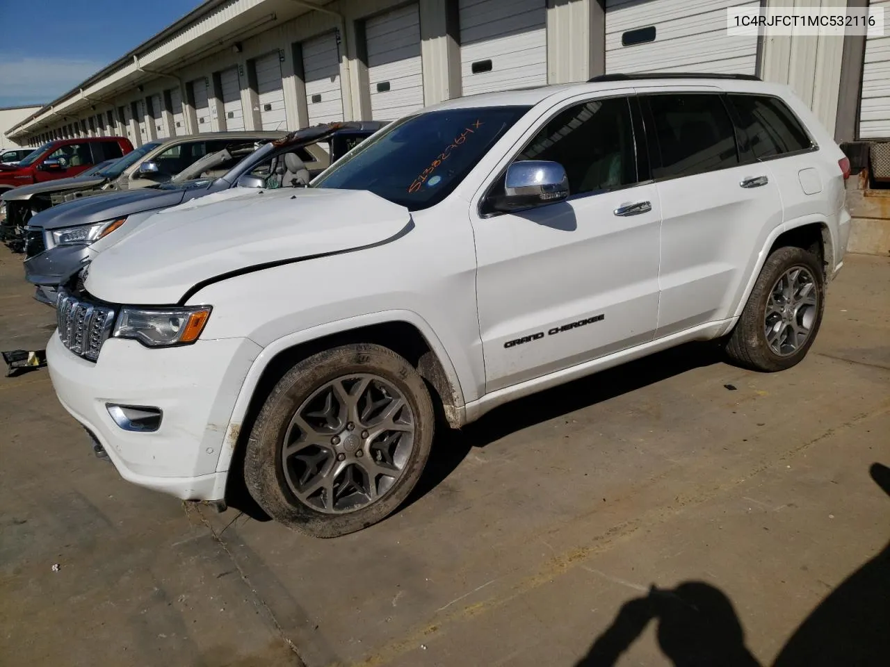 2021 Jeep Grand Cherokee Overland VIN: 1C4RJFCT1MC532116 Lot: 51382764