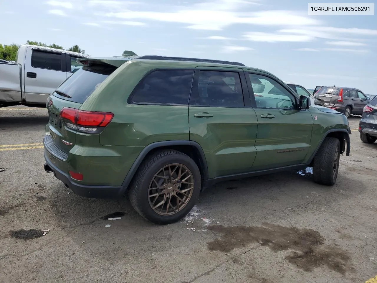 2021 Jeep Grand Cherokee Trailhawk VIN: 1C4RJFLTXMC506291 Lot: 52367974