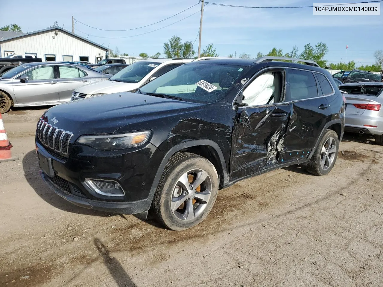 1C4PJMDX0MD140039 2021 Jeep Cherokee Limited