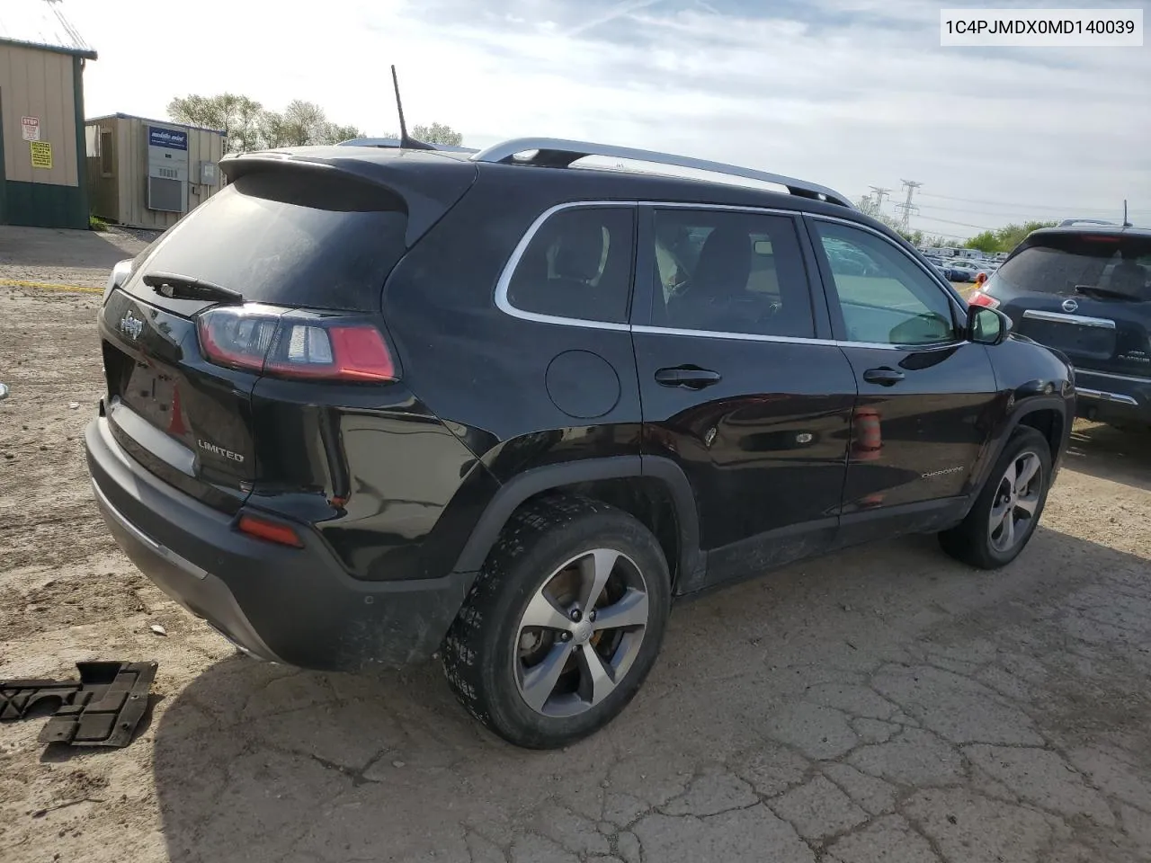 2021 Jeep Cherokee Limited VIN: 1C4PJMDX0MD140039 Lot: 53018834