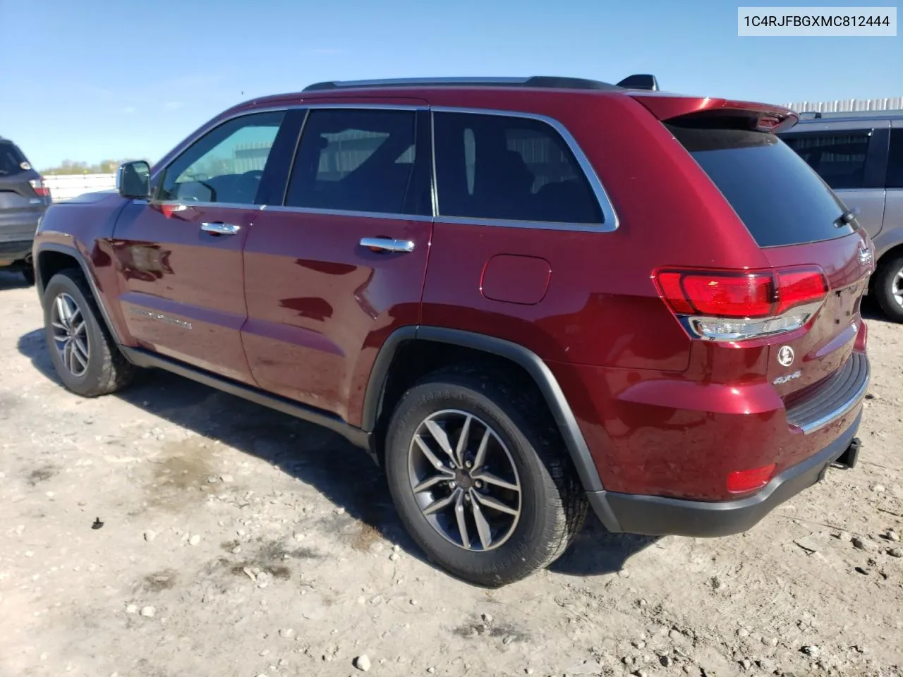 2021 Jeep Grand Cherokee Limited VIN: 1C4RJFBGXMC812444 Lot: 53308994