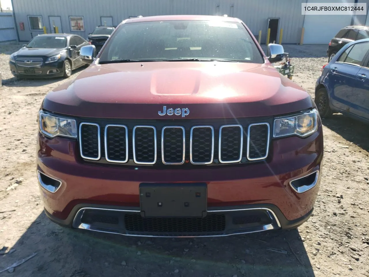 2021 Jeep Grand Cherokee Limited VIN: 1C4RJFBGXMC812444 Lot: 53308994