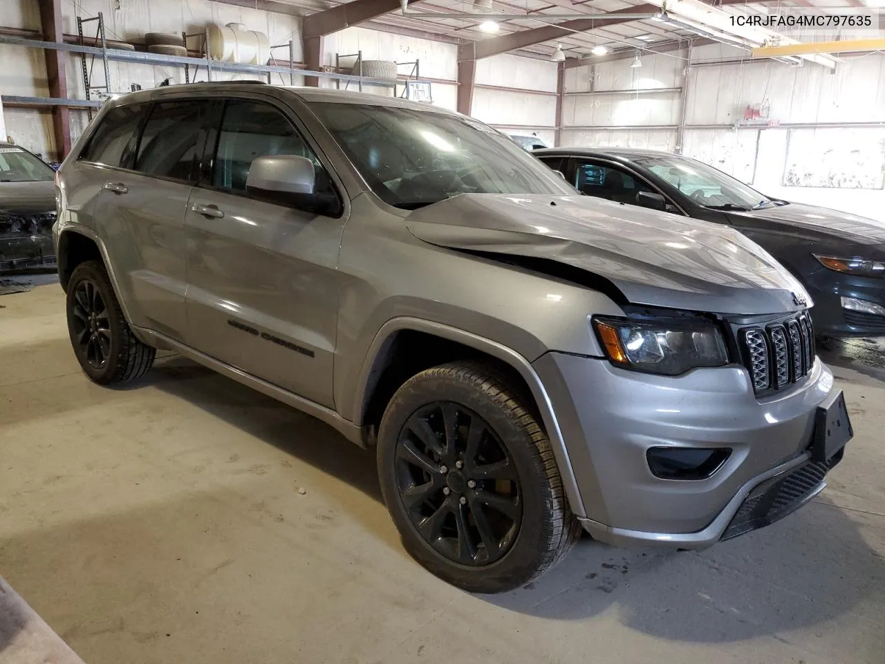 2021 Jeep Grand Cherokee Laredo VIN: 1C4RJFAG4MC797635 Lot: 55820504