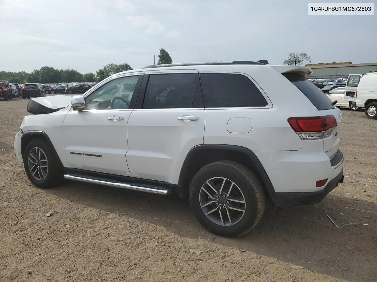 2021 Jeep Grand Cherokee Limited VIN: 1C4RJFBG1MC672803 Lot: 55891234