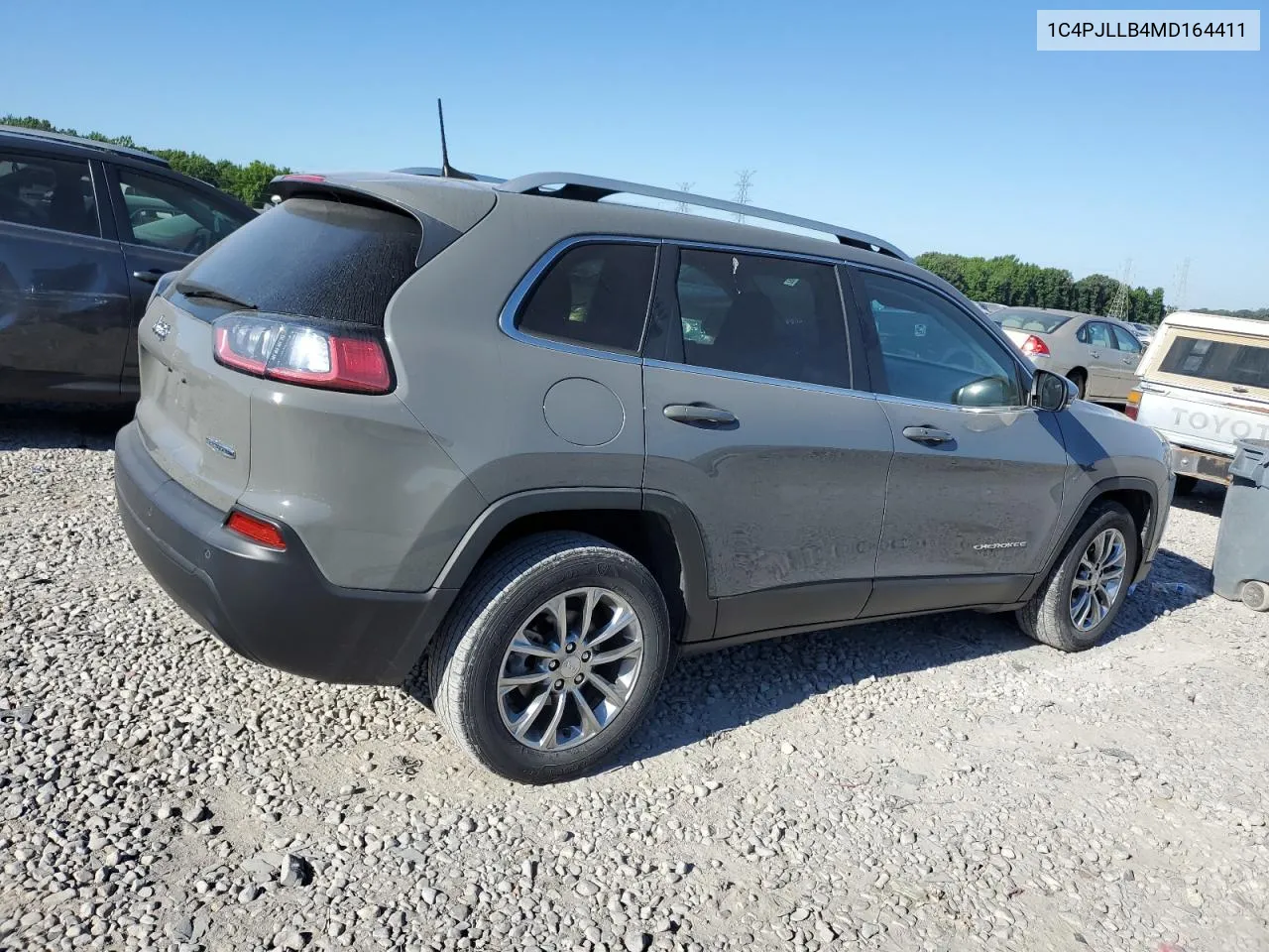 1C4PJLLB4MD164411 2021 Jeep Cherokee Latitude Plus