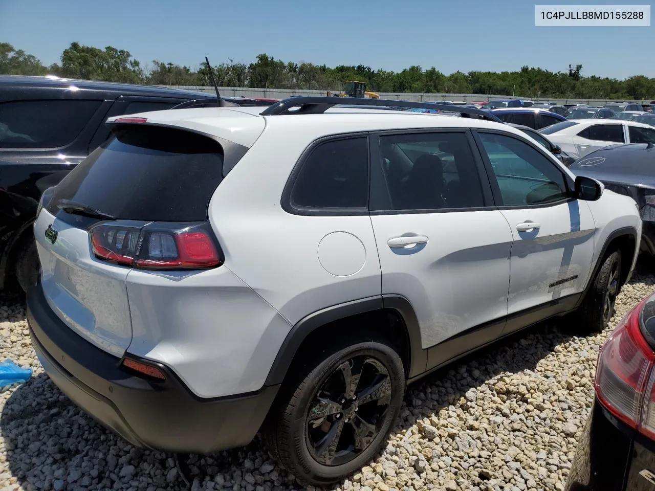 2021 Jeep Cherokee Latitude Plus VIN: 1C4PJLLB8MD155288 Lot: 58513914