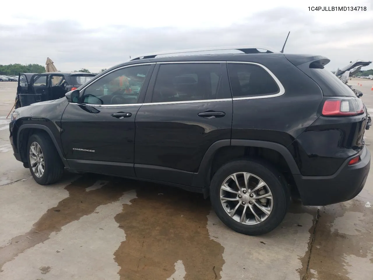 2021 Jeep Cherokee Latitude Plus VIN: 1C4PJLLB1MD134718 Lot: 58533044