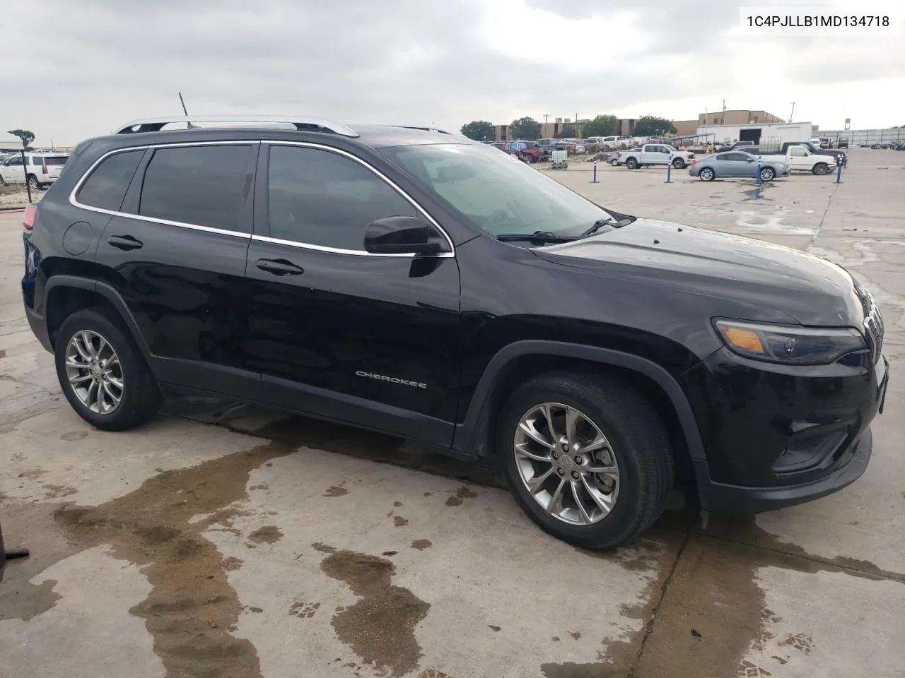 2021 Jeep Cherokee Latitude Plus VIN: 1C4PJLLB1MD134718 Lot: 58533044