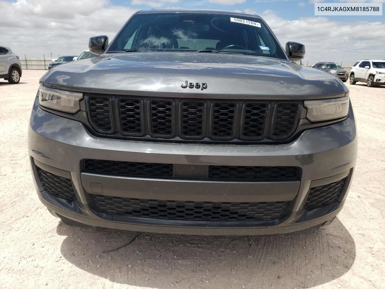 2021 Jeep Grand Cherokee L Laredo VIN: 1C4RJKAGXM8185788 Lot: 59021204