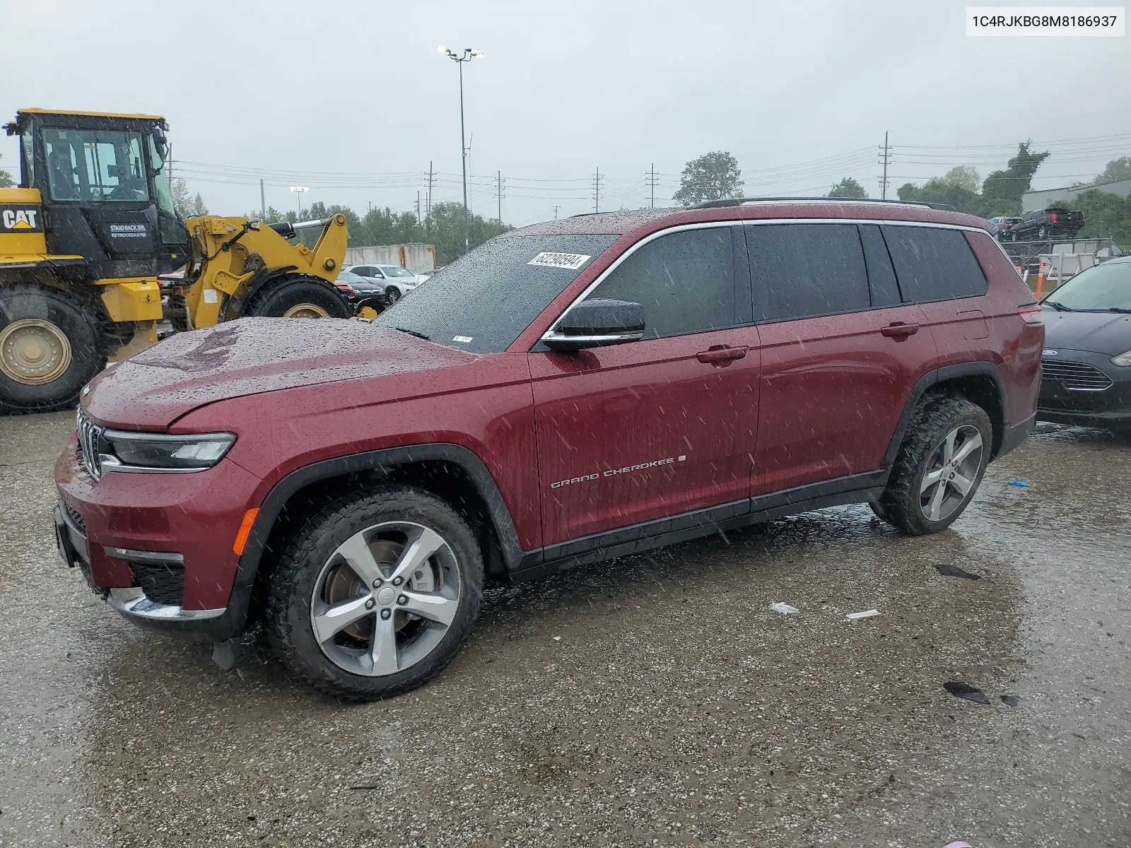 2021 Jeep Grand Cherokee L Limited VIN: 1C4RJKBG8M8186937 Lot: 62290594