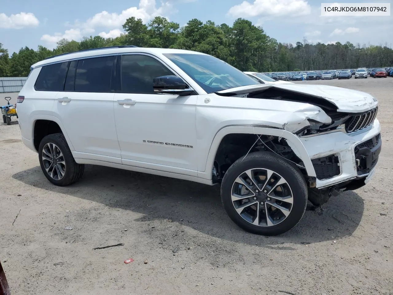 2021 Jeep Grand Cherokee L Overland VIN: 1C4RJKDG6M8107942 Lot: 63195464