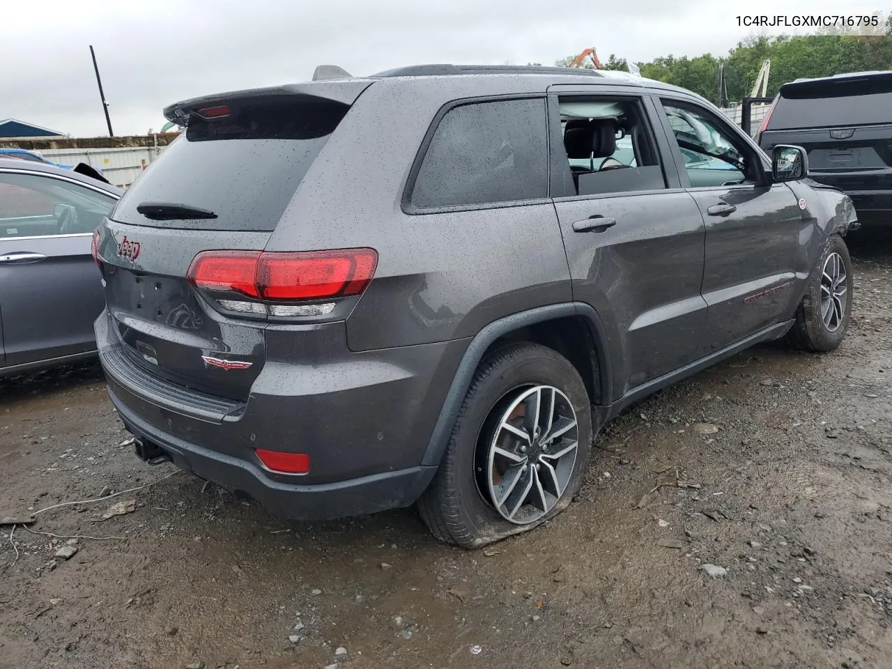 2021 Jeep Grand Cherokee Trailhawk VIN: 1C4RJFLGXMC716795 Lot: 63232324