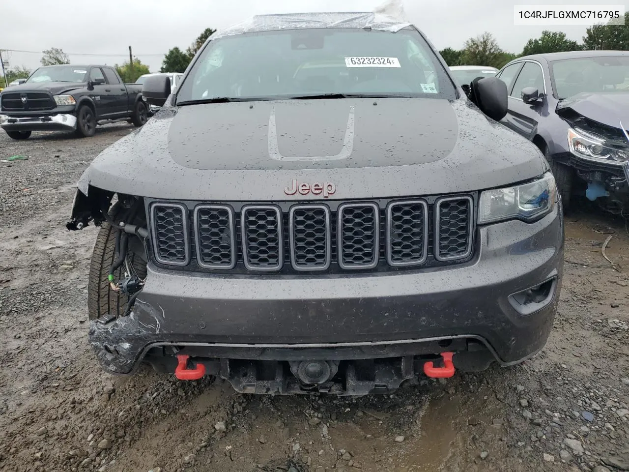 2021 Jeep Grand Cherokee Trailhawk VIN: 1C4RJFLGXMC716795 Lot: 63232324